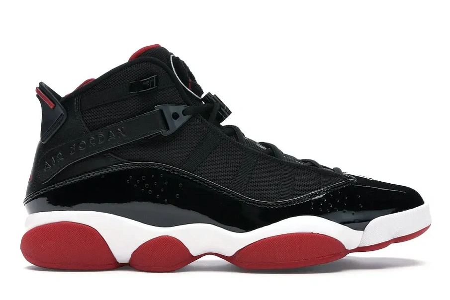 Фото № 1 с приближением к товару «‎Jordan 6 Rings Black Varsity Red (2007)»