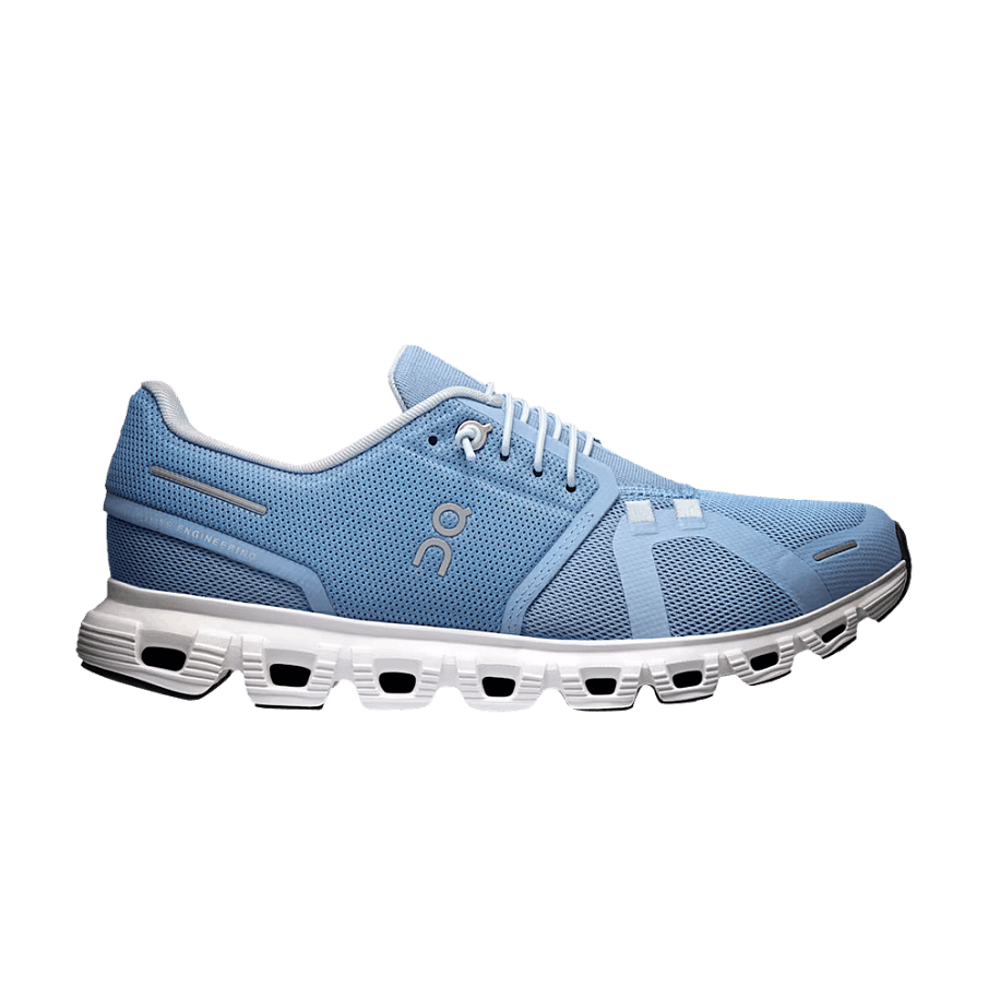 Фото № 1 с приближением к товару «‎ON Women's Cloud 6 Chambray White»