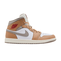 Фото № 1 с приближением к товару «‎Air Jordan 1 Mid Hemp White»
