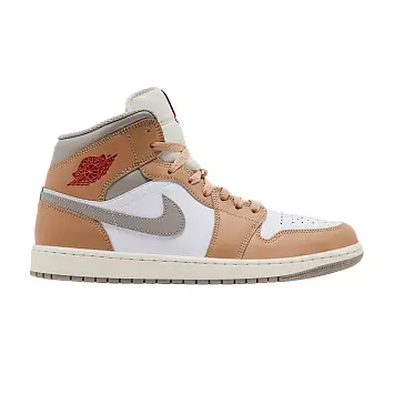 Air Jordan 1 Mid Hemp White - 1