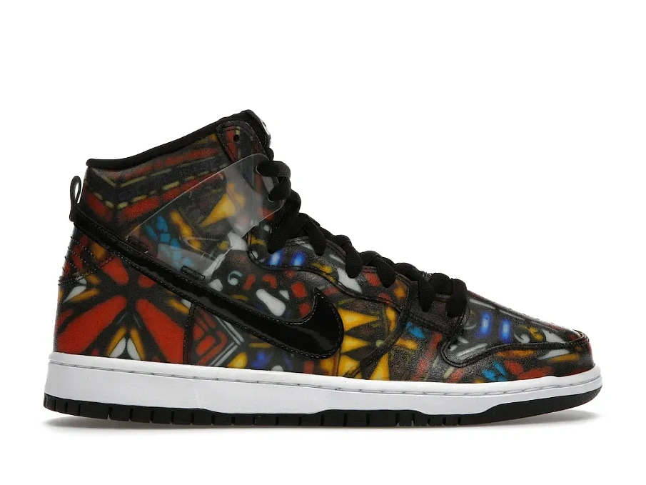 Фото № 1 с приближением к товару «‎Nike SB Dunk High Concepts Stained Glass»