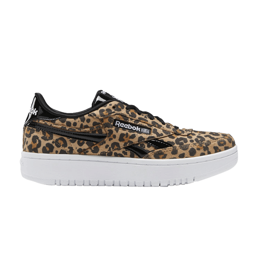 Фото № 1 с приближением к товару «‎Reebok Club C Double Big Kid Leopard»