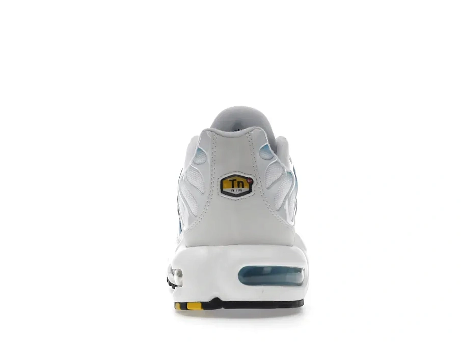Фото № 4 с приближением к товару «‎Nike Air Max Plus Spray Paint Swoosh White Blue»