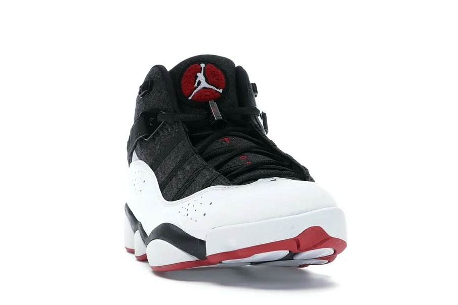 Фото № 2 с приближением к товару «‎Jordan 6 Rings Black White Gym Red»