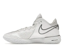 Фото № 3 с приближением к товару «‎Nike Zoom LeBron NXXT Gen White Metallic Silver»