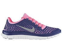 Фото № 1 с приближением к товару «‎Nike Free Run 3.0 V4 Deep Royal Blue Pink »