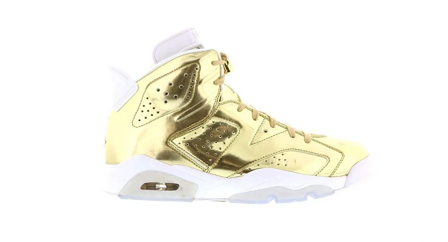 Фото № 1 с приближением к товару «‎Jordan 6 Retro Pinnacle Metallic Gold»