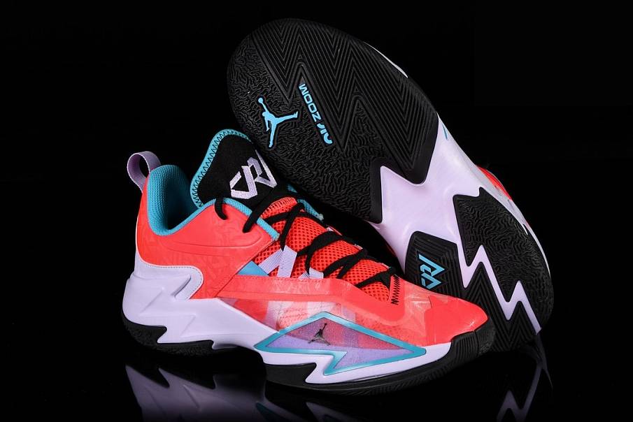 Фото № 2 с приближением к товару «‎Nike Air Jordan Westbrook One Take 3 Bright Crimson»
