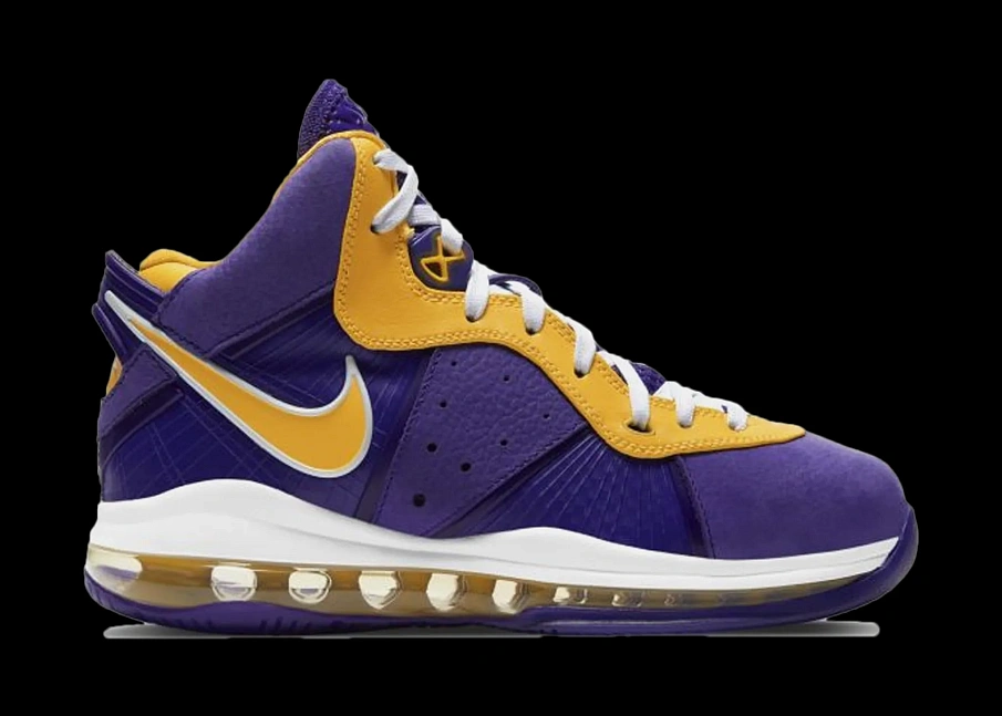 Фото № 1 с приближением к товару «‎Nike LeBron 8 Lakers »