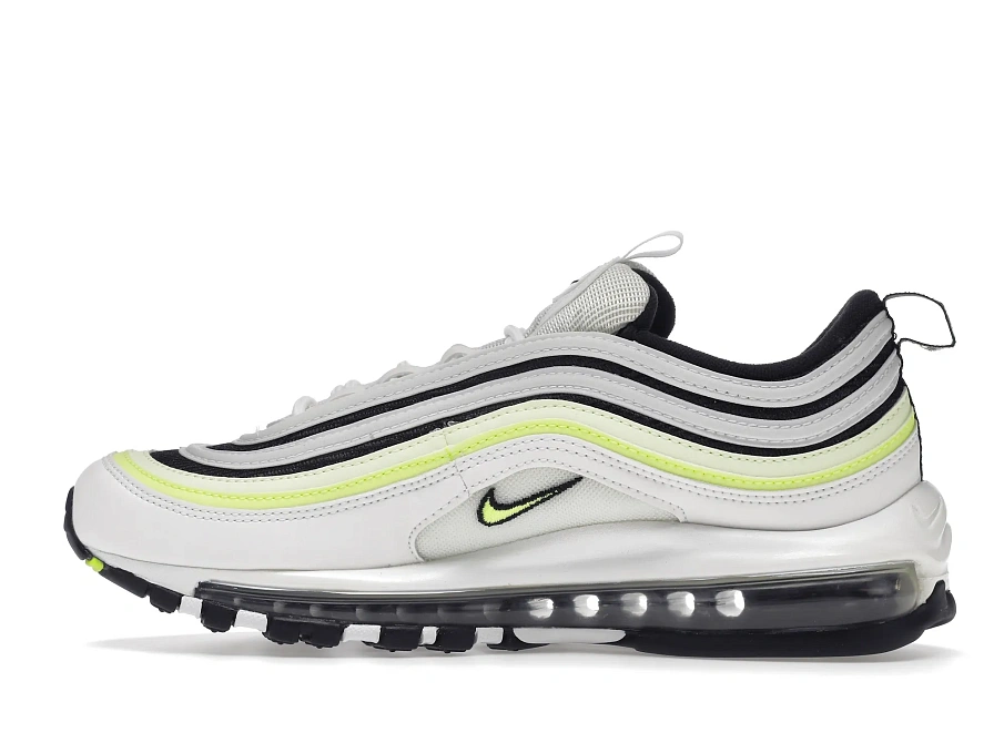 Фото № 5 с приближением к товару «‎Nike Air Max 97 White Black Volt»