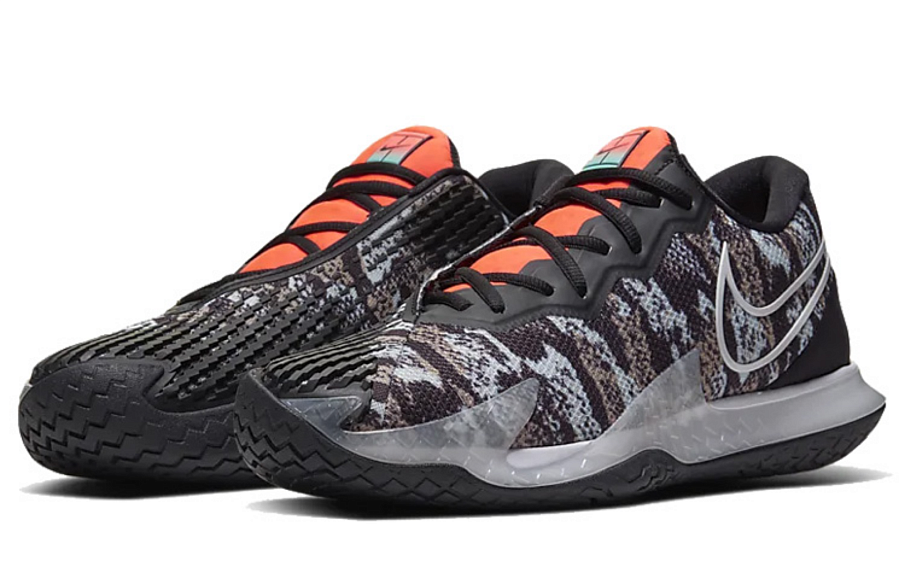 Фото № 3 с приближением к товару «‎NikeCourt Air Zoom Vapor Cage 4 BlackOrange»