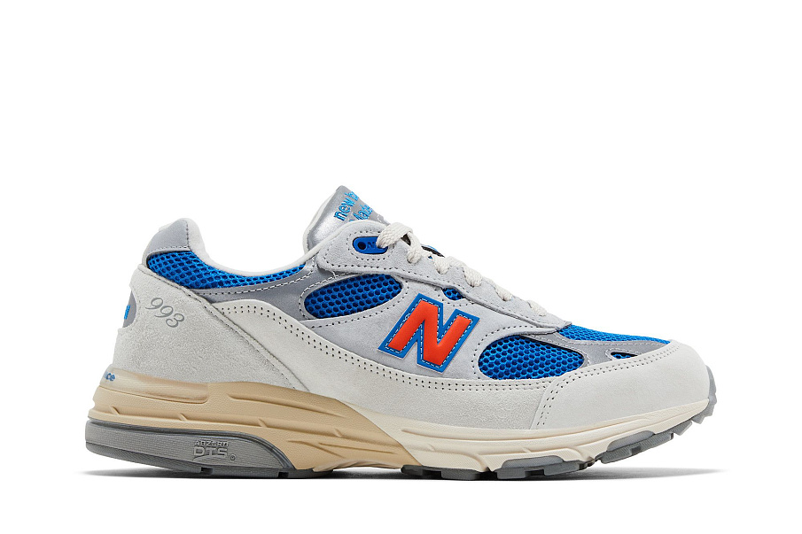 Фото № 2 с приближением к товару «‎Kith x Madison Square Garden x New Balance 993 Made in USA New York Knicks - Home»