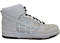 Фото № 1 с приближением к товару «‎Nike Dunk High Neutral Grey Woven»