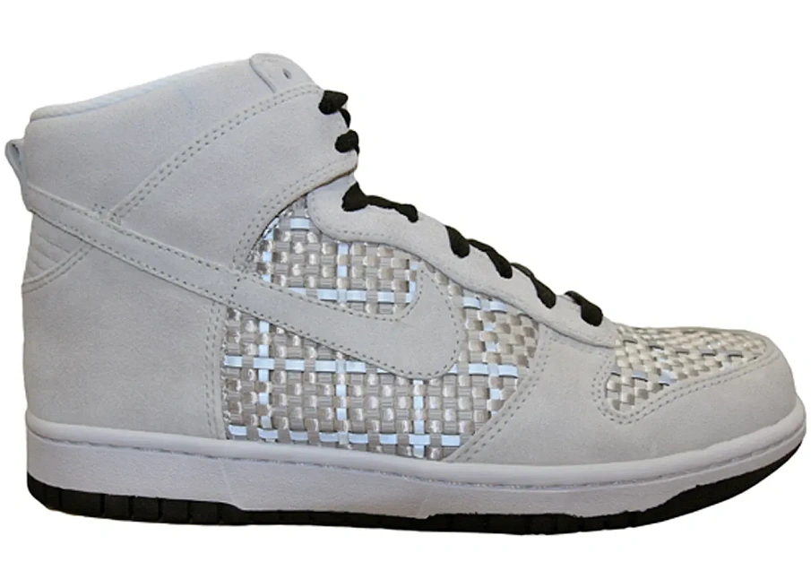 Фото № 1 с приближением к товару «‎Nike Dunk High Neutral Grey Woven»