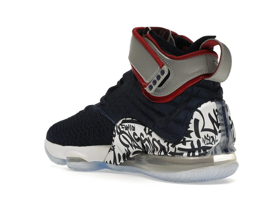 Фото № 6 с приближением к товару «‎Nike LeBron 17 Graffiti Remix»