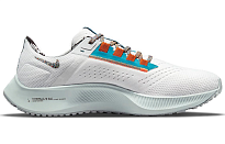 Фото № 2 с приближением к товару «‎Nike Air Zoom Pegasus 38 Sneakers WhiteBrownBlue»