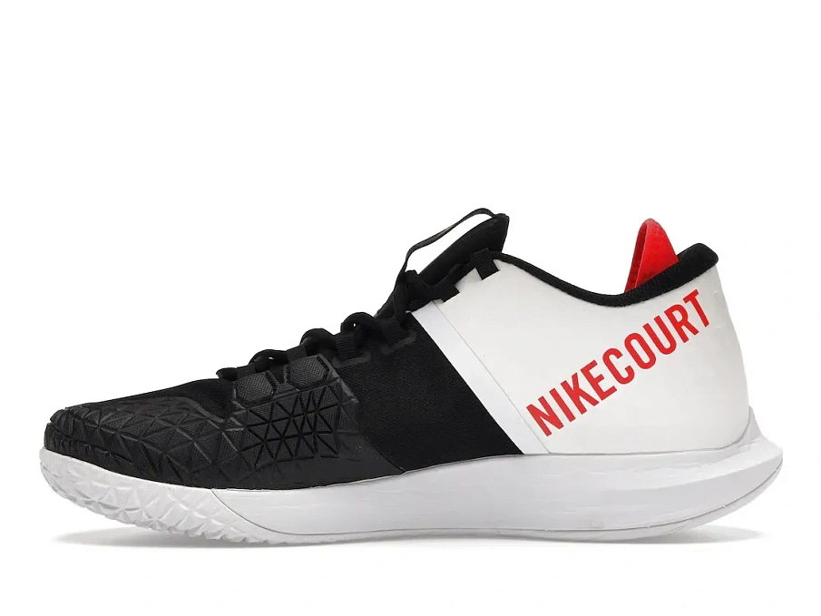 Фото № 3 с приближением к товару «‎Nike Court Air Zoom Zero Black Bright Crimson»