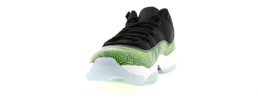 Фото № 2 с приближением к товару «‎Jordan 11 Retro Low Green Snakeskin»