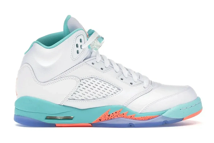 Фото № 1 с приближением к товару «‎Jordan 5 Retro Light Aqua »