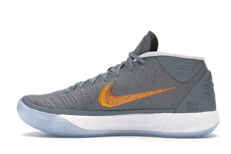 Фото № 5 с приближением к товару «‎Nike Kobe A.D. Mid Grey Snake»