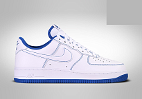 Фото № 2 с приближением к товару «‎Nike Air Force 1 Low Stitches BlueWhite»