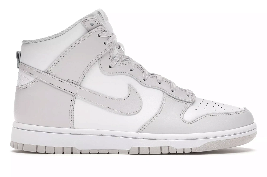 Фото № 1 с приближением к товару «‎Nike Dunk High Retro White Vast Grey (2021)»