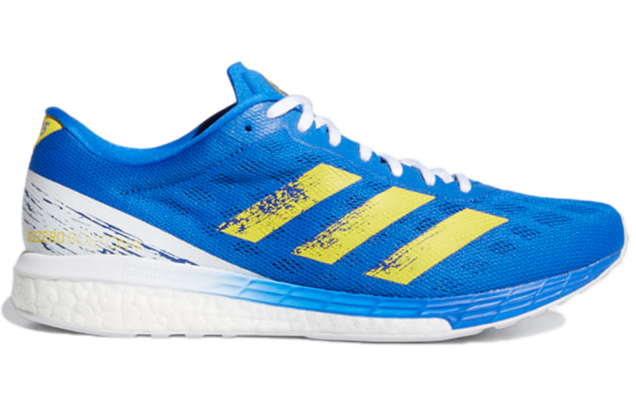 Фото № 2 с приближением к товару «‎adidas Adizero Boston 9 'Blue Yellow'»