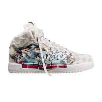 Фото № 1 с приближением к товару «‎Louis Vuitton x Nike Air Force 1 Mid Graffiti»