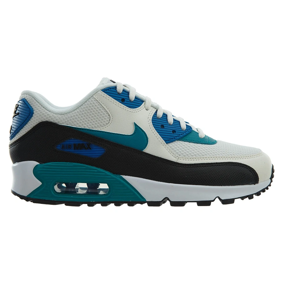 Фото № 1 с приближением к товару «‎Nike Air Max 90 Sail Radiant Emerald-Black »