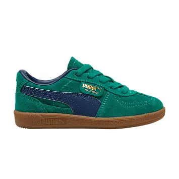 Puma Palermo Little Kid Wild Green Persian Blue - 1