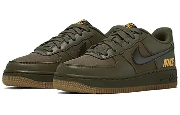 Nike Air Force 1 LV8 Gore-Tex BG 'Olive' Medium Olive - 4