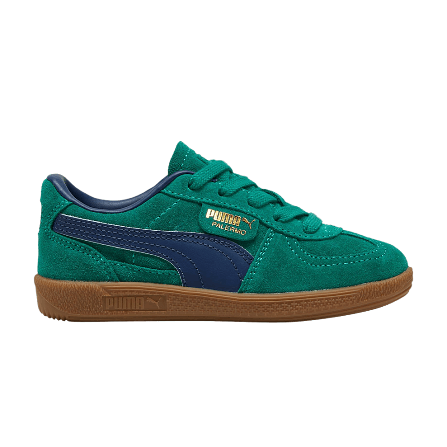 Фото № 1 с приближением к товару «‎Puma Palermo Little Kid Wild Green Persian Blue»
