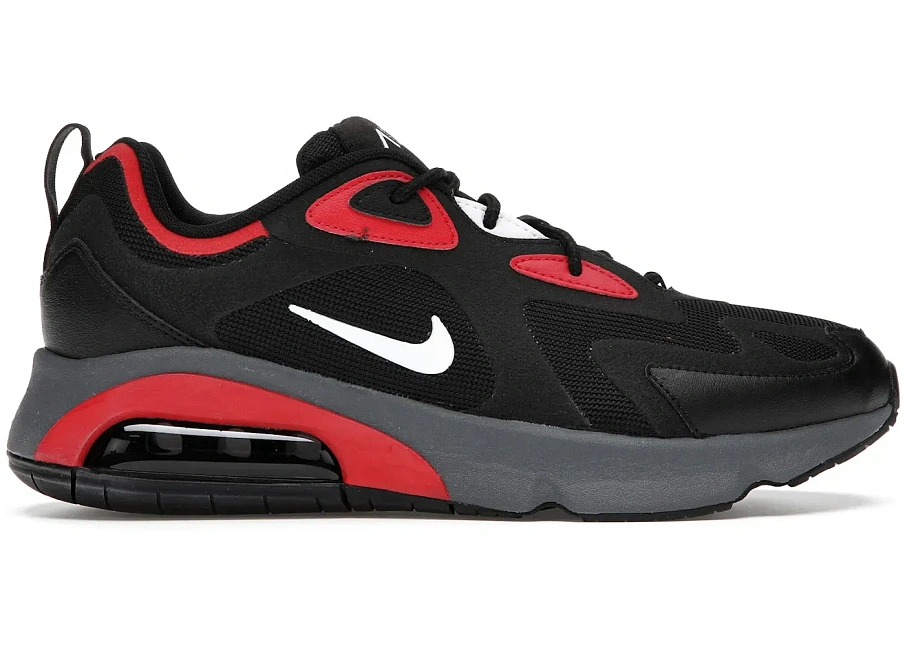 Фото № 1 с приближением к товару «‎Nike Air Max 200 Black/University Red»