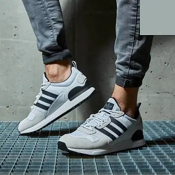  adidas originals ZX 700 Sports Casual Shoes WhiteGrey - 3