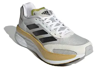 adidas Wmns Adizero Boston 10 TME 'White Gold Metallic' - 3
