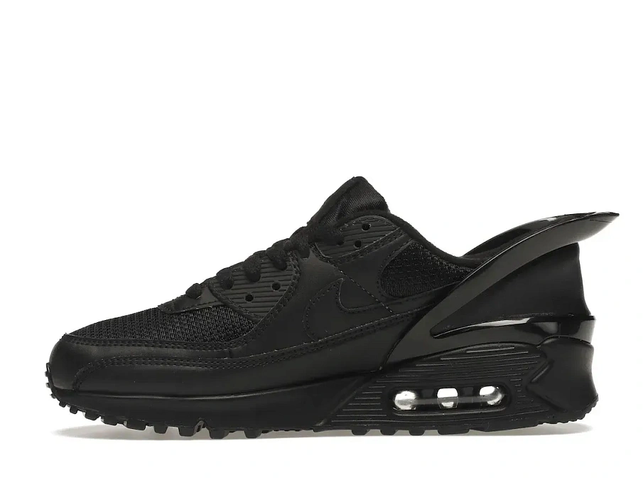 Фото № 3 с приближением к товару «‎Nike Air Max 90 Flyease Triple Black»