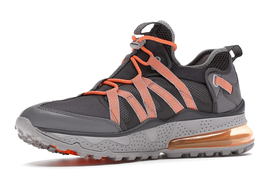 Фото № 4 с приближением к товару «‎Nike Air Max 270 Bowfin Thunder Grey Total Orange»