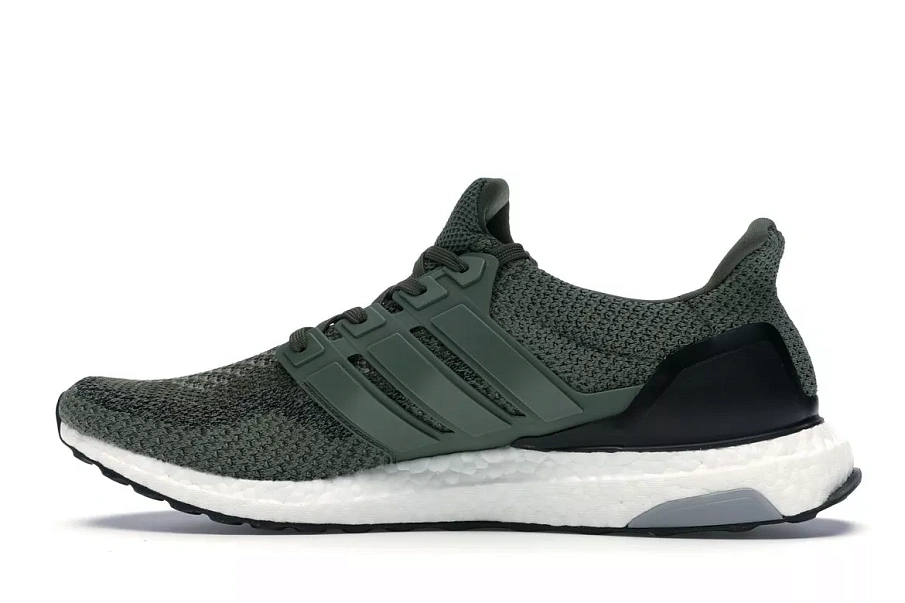 Фото № 3 с приближением к товару «‎adidas Ultra Boost 2.0 Merino Wool Base Green Olive»