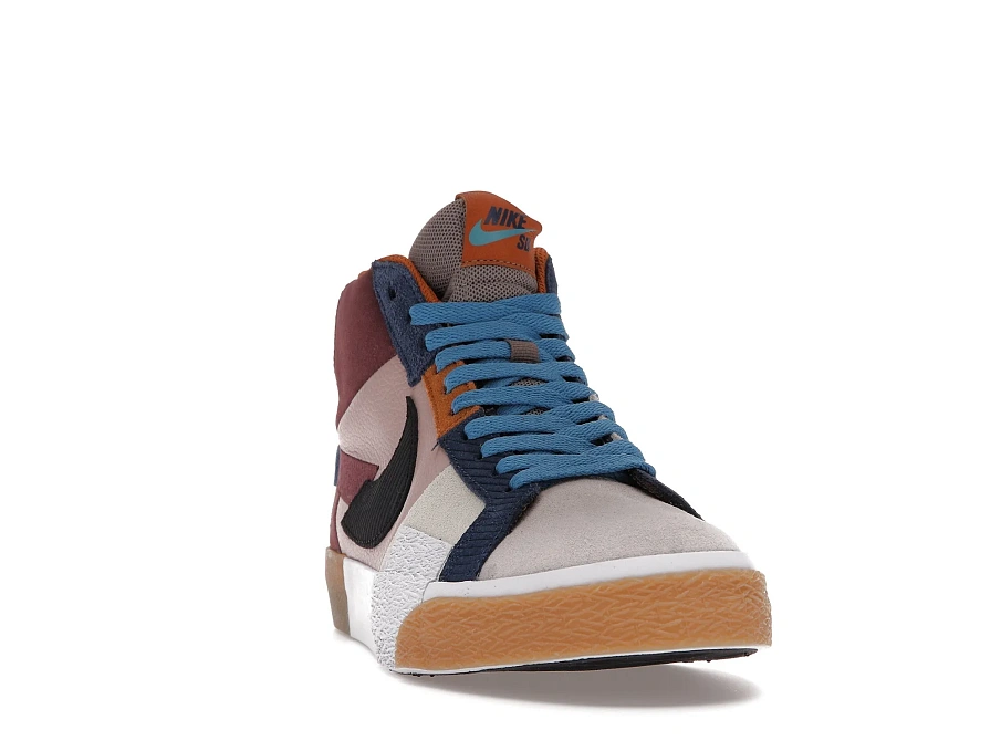 Фото № 4 с приближением к товару «‎Nike SB Blazer Mid Mosaic Brown»