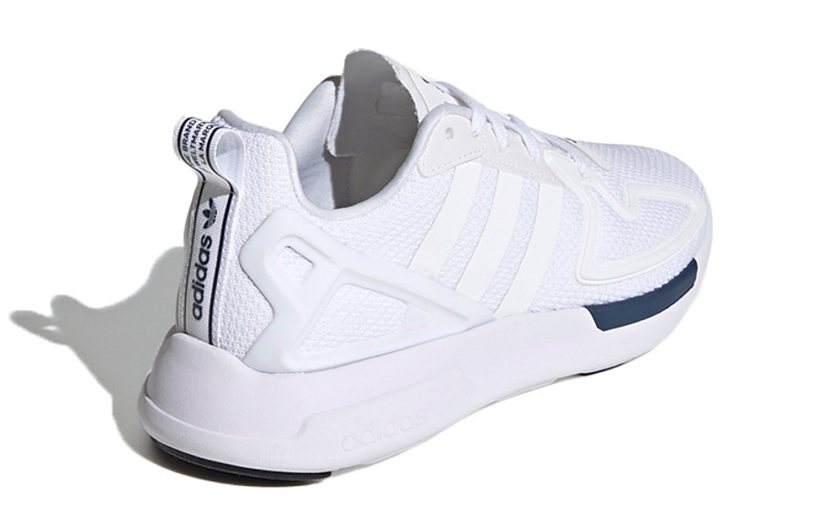 Фото № 4 с приближением к товару «‎adidas originals ZX 2K Flux J WhiteBlue»