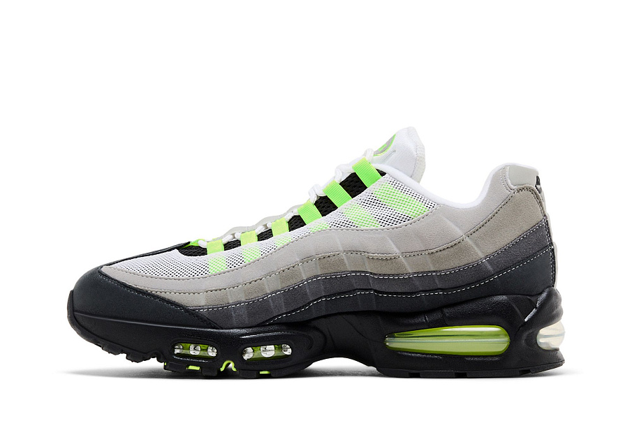Фото № 4 с приближением к товару «‎Nike Women's Air Max 95 OG Big Bubble - Neon 2026»