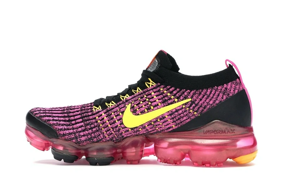 Фото № 4 с приближением к товару «‎Nike Air VaporMax Flyknit 3 Laser Fuchsia Laser Orange »