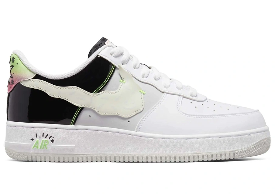 Фото № 1 с приближением к товару «‎Nike Air Force 1 Low 07 LV8 Pop Art White»