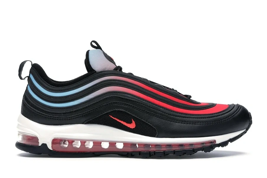 Фото № 1 с приближением к товару «‎Nike Air Max 97 Black Ember Glow Red»