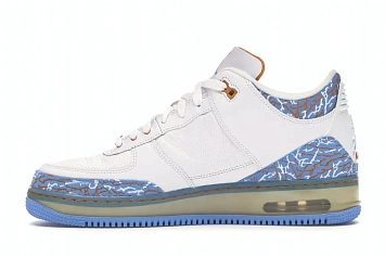 Jordan AJF 3 White University Blue Sunset - 3