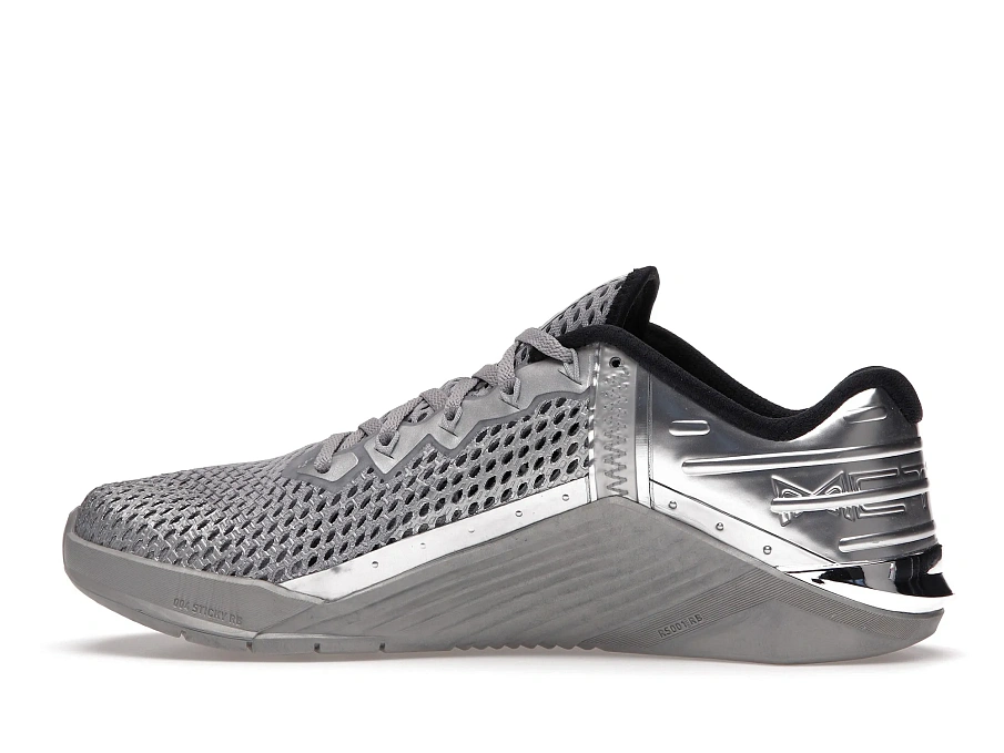 Фото № 5 с приближением к товару «‎Nike Metcon 6 Premium Metallic Silver»