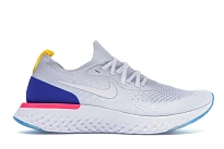 Фото № 1 с приближением к товару «‎Nike Epic React Flyknit White Racer Blue Pink Blast»