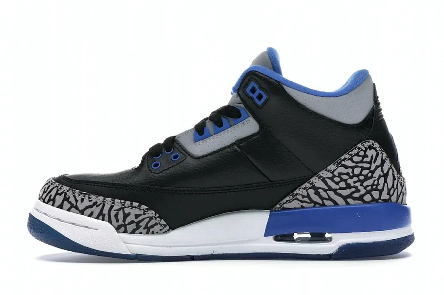 Фото № 3 с приближением к товару «‎Jordan 3 Retro Sport Blue »