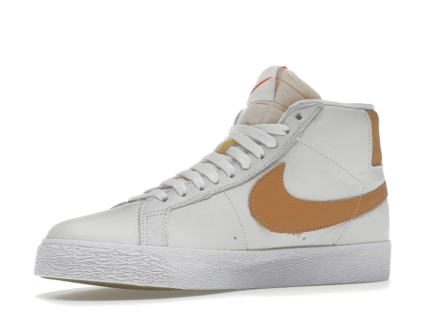Фото № 2 с приближением к товару «‎Nike SB Zoom Blazer Mid ISO White Light Cognac»
