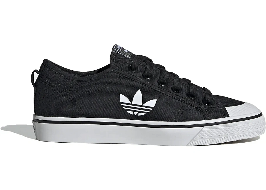 Фото № 1 с приближением к товару «‎adidas Nizza Trefoil Core Black Crystal White »